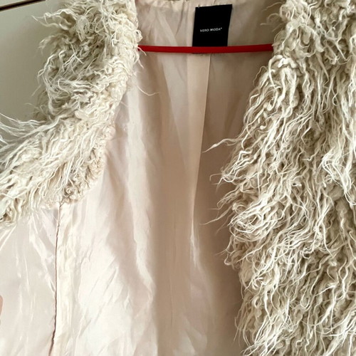 Vero Moda fur vest Small like new