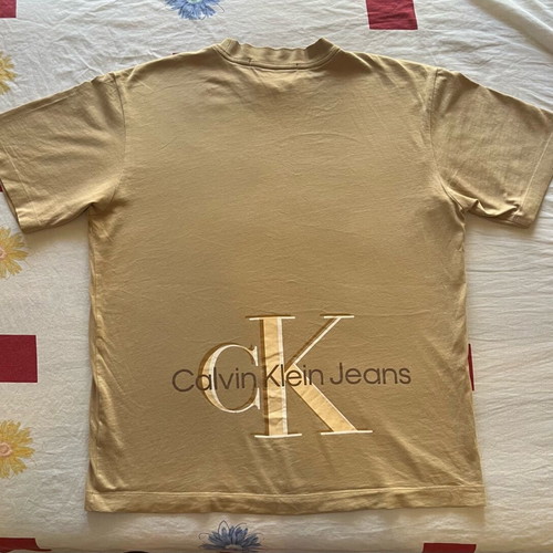 Calvin Klein Jeans T-shirt like new, beige, size S