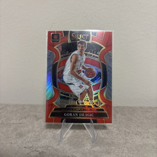 2025-26 Panini Select EuroLeague Red Prizm #34 Goran Dragic card