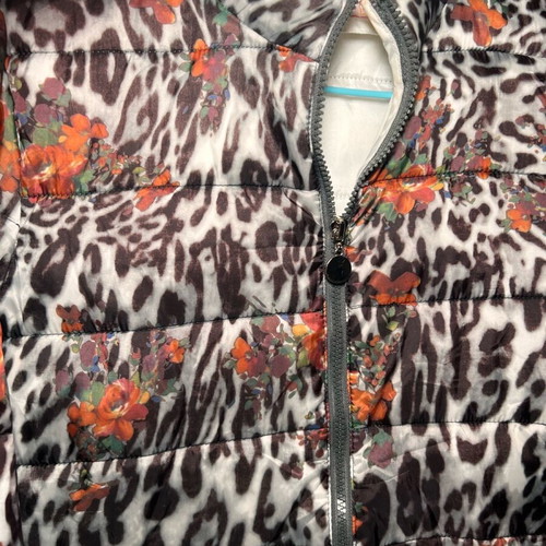 Jacket with various patterns like new