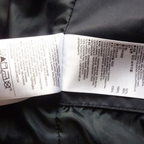 Men's Gap jacket black shiny used S/M