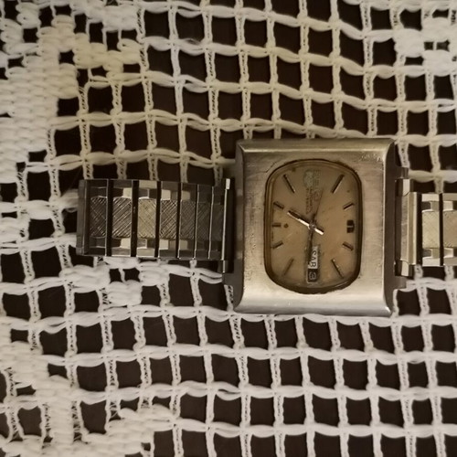 Seiko 5 Automatic 1972 TV Dial men's watch, stainless steel