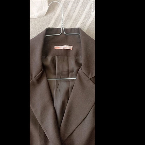 BSB brown mid-length women's jacket size 46