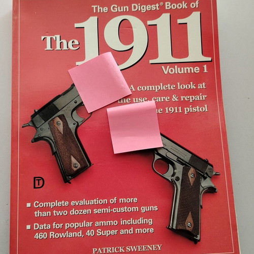 The Gun Digest Book of the 1911 Volume 1 foreign language book used