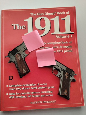 The Gun Digest Book of the 1911 Volume 1 foreign language book used