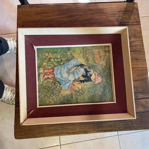 Vintage frame used