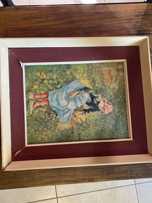 Vintage frame used