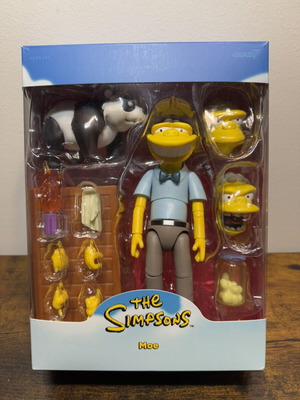 Super 7 Ultimate Moe The Simpsons φιγούρα σαν καινούργια με αξεσουάρ