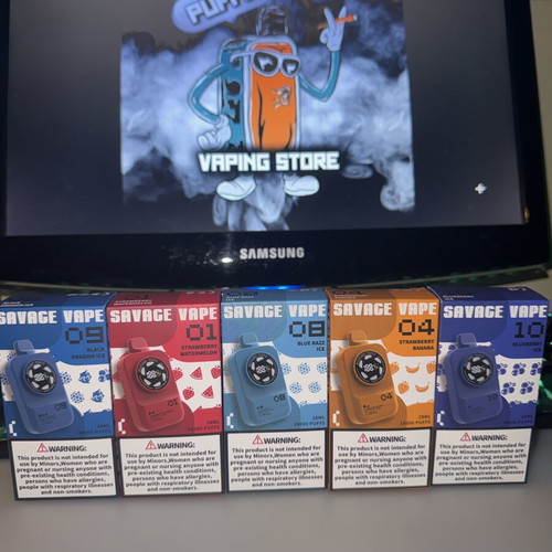Vapes Type-C rechargeable 18000 puffs, new, assorted flavors