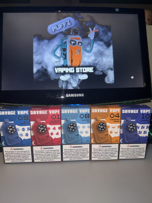 Vapes Type-C rechargeable 18000 puffs, new, assorted flavors