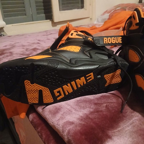 Ewing Rogue sneakers size 46 new, black and orange