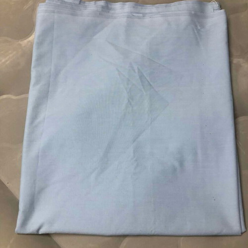 Cotton fabric new, light blue color, 90x520 cm