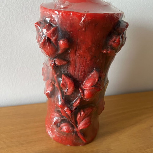Large decorative candle new
