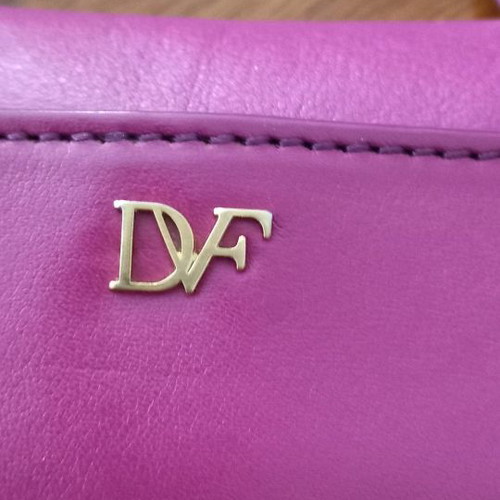 DVF leather bag beautiful