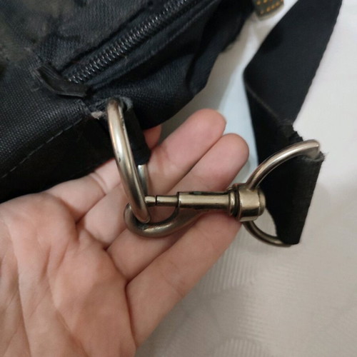 Τσάντα Samsonite μεταχειρισμένη, μαύρη, διαστάσεις 35×45 εκ.