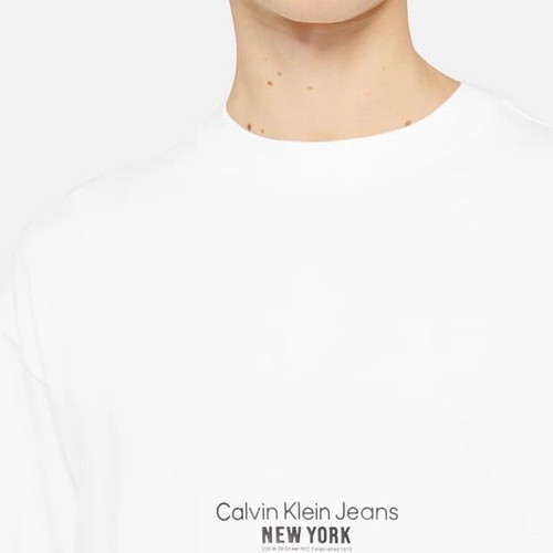 Μπλούζα Calvin Klein New York Jeans μακρυμάνικη relaxed fit μέγεθος Large καινούργιο