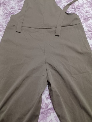 Summer salopette unused, khaki color, size medium