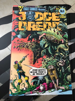 Judge Dredd#4 Quality Comics 1983 new, first edition