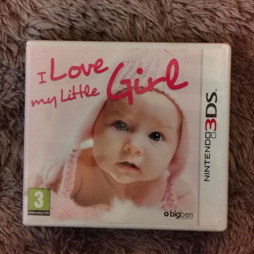I Love My Little Girl Nintendo 3DS game used, complete with manual