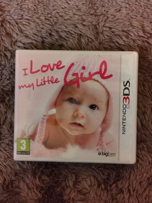 I Love My Little Girl Nintendo 3DS game used, complete with manual
