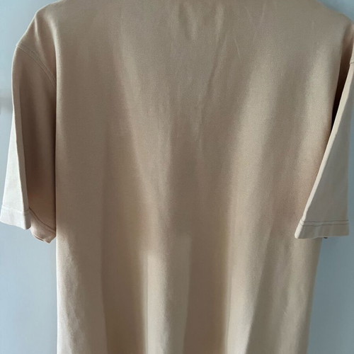 Burberrys of London Vintage 90's Pony Logo Women Polo Shirt used, XXL, beige and brown