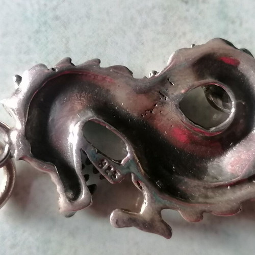 Silver 925 dragon pendant new