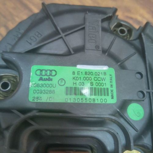 Heater fan 8E1820021B Audi A4 used