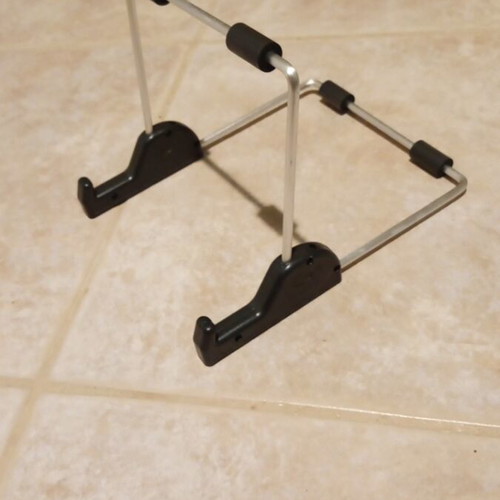 Aluminum tablet stand like new with adjustable tilt in 3 positions