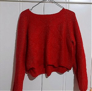 Κόκκινο πουλόβερ