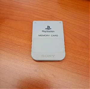 Playstation 1 memory card