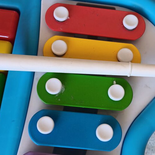 Addo Play 2-in-1 children's musical toy piano and xylophone