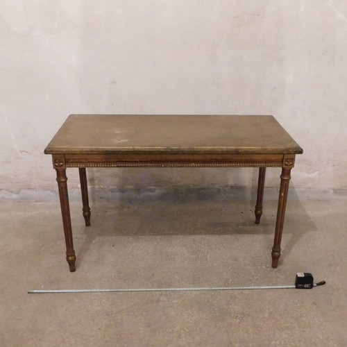 Wood Carved Vintage Table used