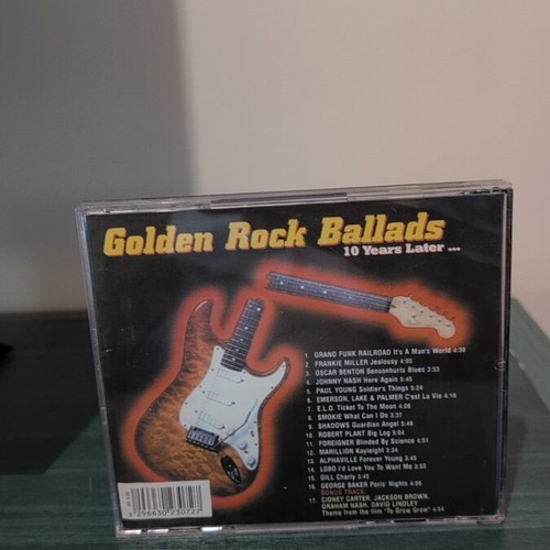 Golden Rock Ballads CD used, very good condition