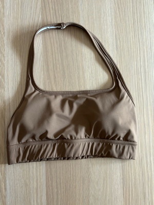 Sports bra new, brown, size S