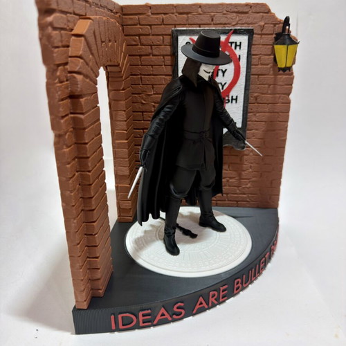 V for Vendetta diorama figure 26 cm