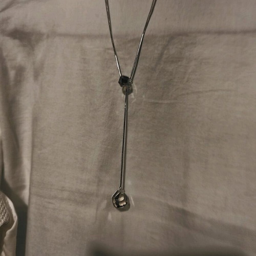 Swarovski pendant necklace like new with stones