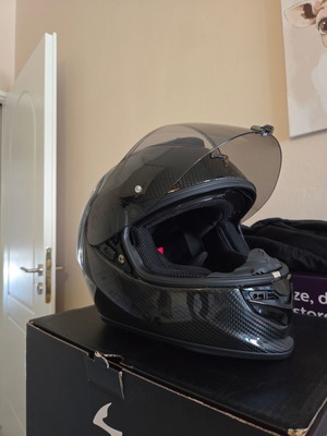 Scorpion EXO 1400 EVO II Carbon helmet like new with 2 visors