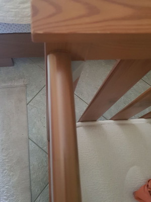 Mothercare children's bed set like new with mattress and changing table