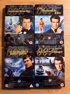 Συλλογή DVD James Bond Ultimate Edition μεταχειρισμένη με Rambo First Blood
