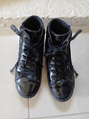 Geox ankle boots used, size 39, black