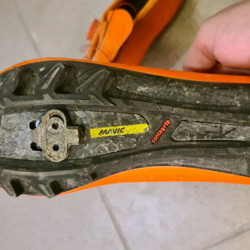 Mavic Ortholite cycling shoes used