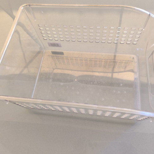 Plastic Storage Container like new, transparent 30 x 20 x 15 cm