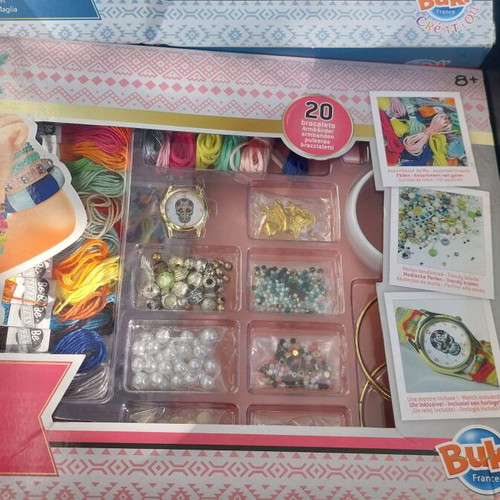 Be Teens Mega Braceletes and Tricot Knitting set new