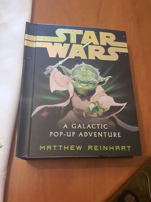 Star Wars pop-up book used with one torn pop-up