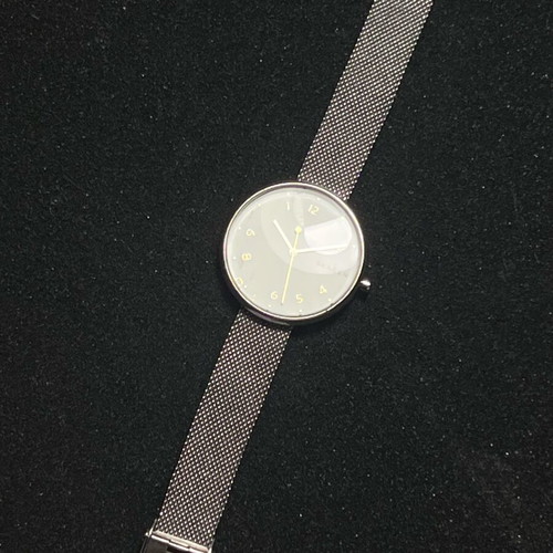 Skagen women's watch like new, white and silver