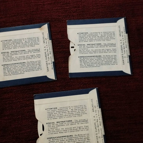 View-Master pack The Wedding of Prince Rainier and Grace Kelly used
