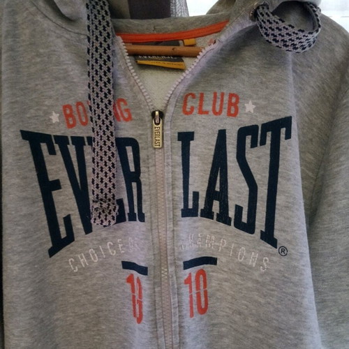 Everlast jacket used, size L, gray