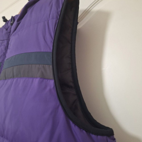 Benetton purple sleeveless jacket like new unisex