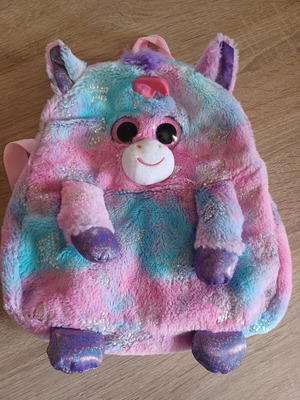 Children's back pack like new, multicolored