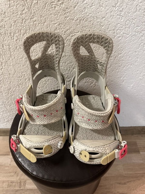 Burton Scribe flex-5 snowboard bindings size M used